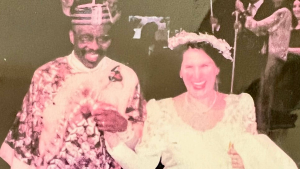 Makanda and Joy, Dec 2000